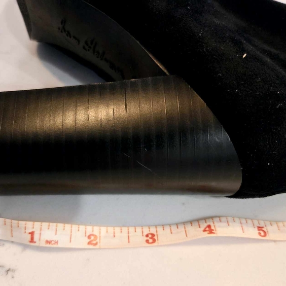 Sam Edelman Vena Women’s  Floral Embroidered Stretch Suede High Boots New - Picture 15 of 16